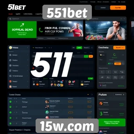 Interface do usuário da 551bet é intuitiva e acessível